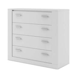 Idea ID-10 Chest of Drawers 100cm - White Matt 100cm