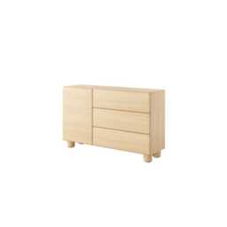 Lomo Sideboard Cabinet 130cm - Oak Vincenza 130cm - thumbnail 2