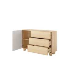 Lomo Sideboard Cabinet 130cm - Oak Vincenza 130cm - thumbnail 3