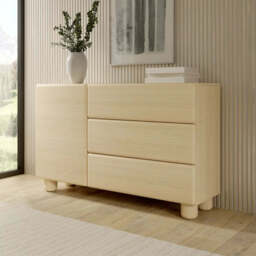 Lomo Sideboard Cabinet 130cm - Oak Vincenza 130cm