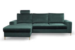 Corner Sofa Bed Collin - 252cm 165cm Left