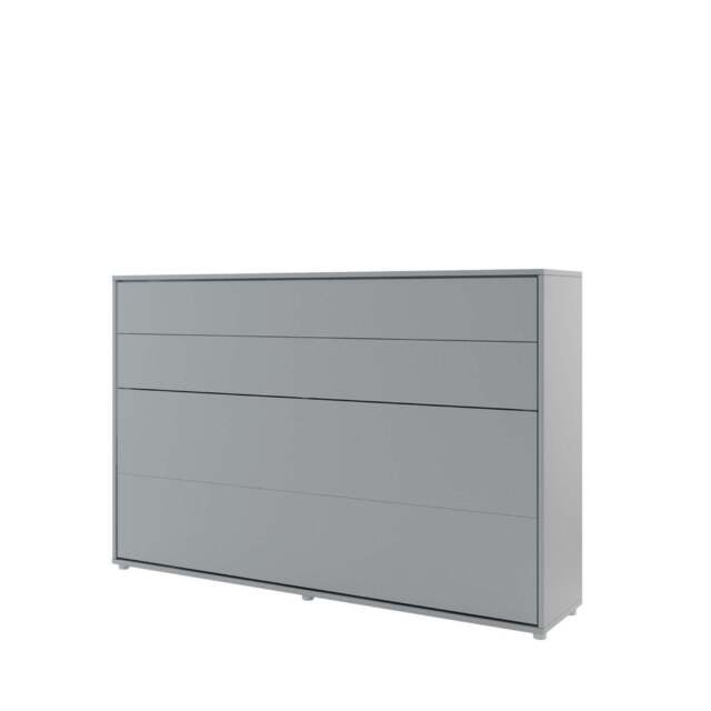 BC-05 Horizontal Wall Bed Concept 120cm - Grey Matt 120 x 200cm - image 1