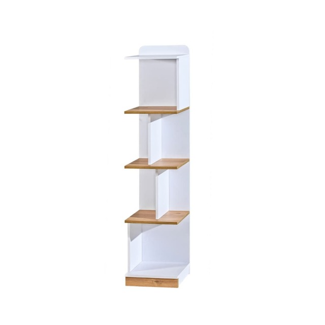 Lorento L15 Bookcase 35cm - White Matt 35cm - image 1