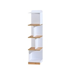 Lorento L15 Bookcase 35cm - White Matt 35cm - thumbnail 1