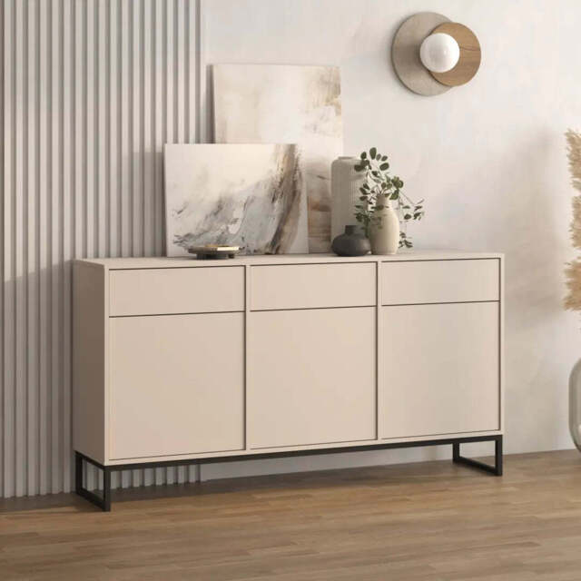 Loft Sideboard Cabinet 157cm - Cashmere 157cm - image 1