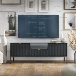 Nova TV Cabinet 154cm - White Matt 154cm - thumbnail 2