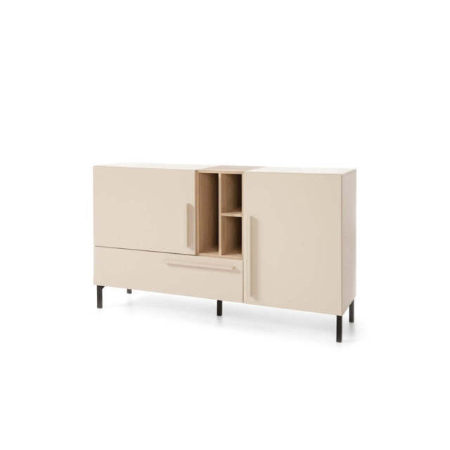 Sergio SE6 Sideboard Cabinet 155cm - Beige 155cm - image 1