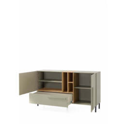 Sergio SE6 Sideboard Cabinet 155cm - Beige 155cm - thumbnail 3