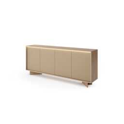 Semi Sideboard Cabinet 204cm - Cappuccino 204cm - thumbnail 2
