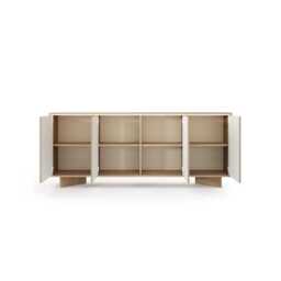 Semi Sideboard Cabinet 204cm - Cappuccino 204cm - thumbnail 5