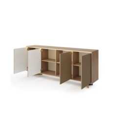 Semi Sideboard Cabinet 204cm - Cappuccino 204cm - thumbnail 3