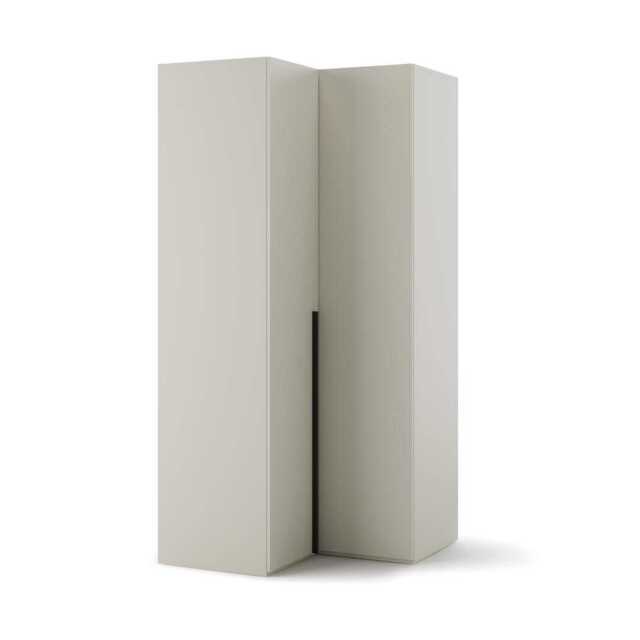 Woow WO-01 Corner Wardrobe 100cm - Beige 100cm - image 1