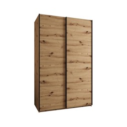 Trosa I Sliding Door Wardrobe 150cm - White 150cm - thumbnail 4
