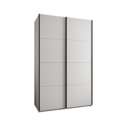 Trosa I Sliding Door Wardrobe 150cm - White 150cm - thumbnail 2