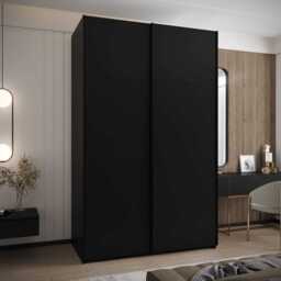 Trosa I Sliding Door Wardrobe 150cm - White 150cm - thumbnail 7