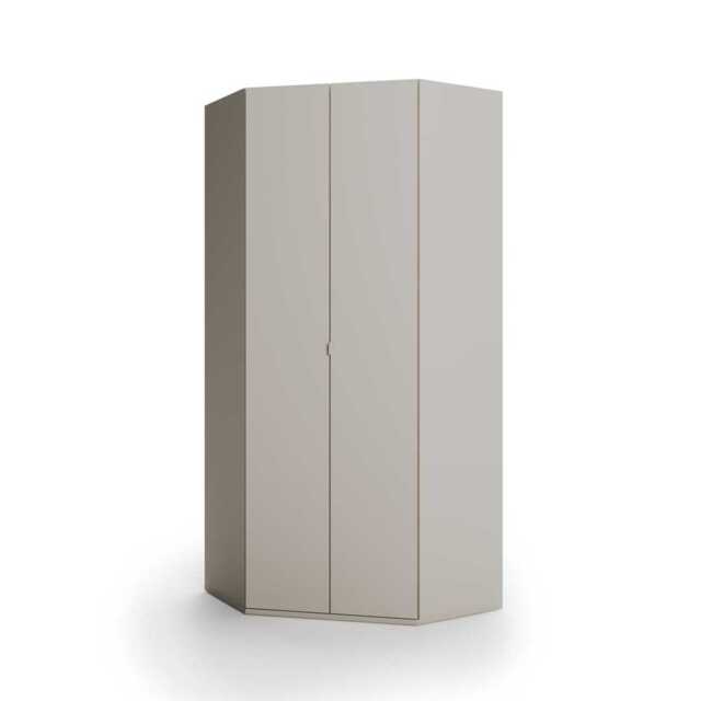 Charlie CH-01 Corner Wardrobe 100cm - Cashmere 100cm - image 1