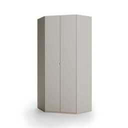 Charlie CH-01 Corner Wardrobe 100cm - Cashmere 100cm - thumbnail 1