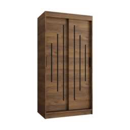 Rubino Y Sliding Door Wardrobe 100cm - Cashmere 100cm - thumbnail 5