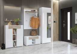Toledo 04 Hallway Mirror 83cm - Oak San Remo 83cm - thumbnail 4