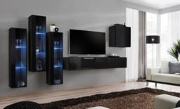 "Switch XIII Entertainment Unit For TVs Up To 75"" - Graphite 330cm Graphite" - thumbnail 3