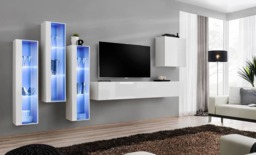 "Switch XIII Entertainment Unit For TVs Up To 75"" - Graphite 330cm Graphite" - thumbnail 2