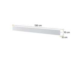 CP-14 Additional Shelf For CP-02 Vertical Wall Bed Concept 120cm - White Matt 130cm - thumbnail 3
