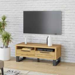 Halle 41 TV Cabinet 124cm - Oak Wotan 124cm - thumbnail 1
