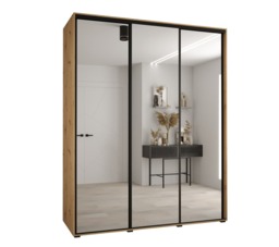 Cannes II Sliding Door Wardrobe 190cm - White 190cm - thumbnail 4
