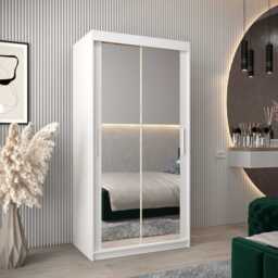 Tokyo III Sliding Door Wardrobe 100cm - Oak Artisan 100cm - thumbnail 2