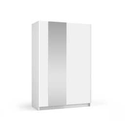 Sofia Sliding Door Wardrobe 120cm - White 120cm