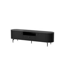 Zante ZA5 TV Cabinet 180cm - Black 180cm