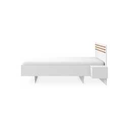 Florencja Bed Frame With Bedside Cabinets [EU Super King] - White 180 x 200cm - thumbnail 5