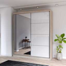 Multi 35 Sliding Door Wardrobe 183cm - White Matt 183cm - thumbnail 3