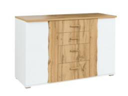 Wood WD03 Sideboard Cabinet 130cm - Oak Wotan 130cm - thumbnail 2