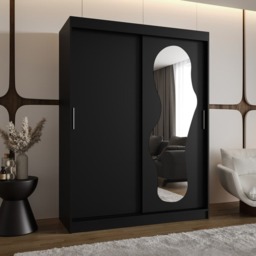 Ultra Sliding Door Wardrobe 150cm - Cashmere 150cm - thumbnail 2