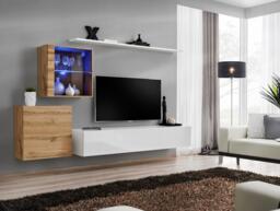"Switch XV Entertainment Unit For TVs Up To 75"" - White 250cm Black" - thumbnail 7