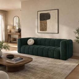 Sofa Bed Fumo - 250cm 105cm Dark Ash-Grey 23 - thumbnail 4