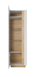 Arco Tall Display Cabinet 60cm - White 60cm - thumbnail 2