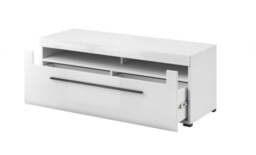 Tulsa 41 TV Cabinet 140cm - White Gloss 140cm - thumbnail 3