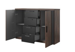 Sigma 26 Sideboard Cabinet 132cm - Oak Flagstaff 132cm - thumbnail 3