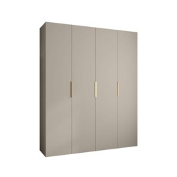 Como IV Hinged Door Wardrobe 200cm - Cashmere 200cm - thumbnail 4