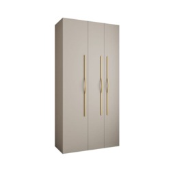 Como II Hinged Door Wardrobe 120cm - Cashmere 120cm - thumbnail 4