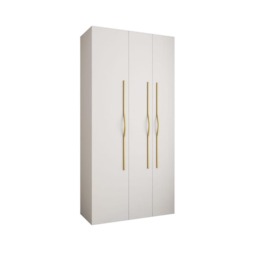 Como II Hinged Door Wardrobe 120cm - Cashmere 120cm - thumbnail 3