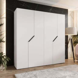 Blomvik I Hinged Door Wardrobe 200cm - Oak Walnut 200cm - thumbnail 2
