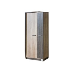 Romero R1 Hinged Wardrobe 80cm - Oak Canyon 80cm Left - thumbnail 1