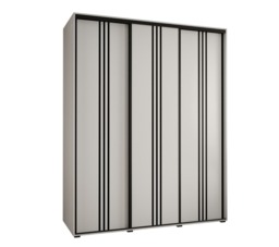 Cannes VI Sliding Door Wardrobe 200cm - Oak Artisan 200cm - thumbnail 5