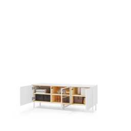 Liba TV Cabinet 147cm - White 147cm - thumbnail 5