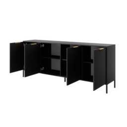 Lars Sideboard Cabinet 203cm - Anthracite 203cm - thumbnail 3