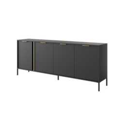 Lars Sideboard Cabinet 203cm - Anthracite 203cm - thumbnail 2