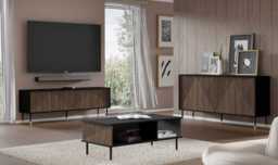 Woody Coffee Table 110cm - White 110cm - thumbnail 6